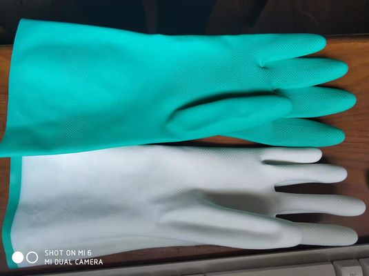 Chemotherapy Tested Green Nitrile Glove CE Certified Durable Gloves Suitable for Industrial