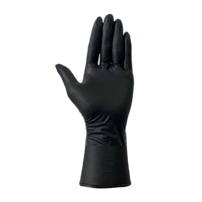 12 pouces de gant jetable de nitriles de nitriles de gants bleus imperméables médicaux d'examen