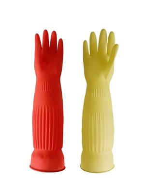 Gants de nettoyage extra-longs 100G/Pair de 45CM pour les plats de lavage