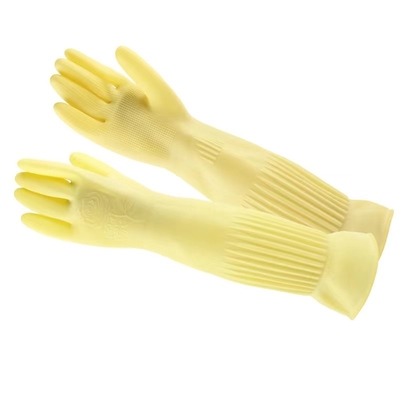 Gants de nettoyage extra-longs 120G/Pair Unflocked de longueur de 45CM rayant la cuisine