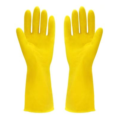 Gant en latex imperméable pour la maison, 30 cm de long, flexible, durable, ajustement parfait, convient pour le nettoyage et l'entretien ménager
