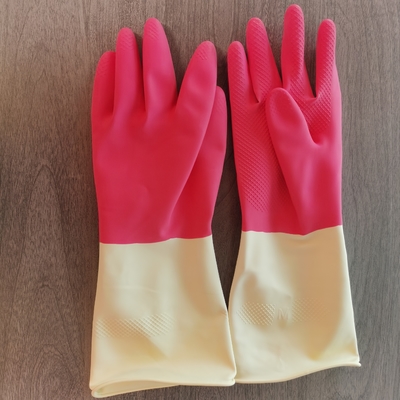 Gant de ménage de latex de prévention de piqûre épaississant les gants résistants chimiques de latex