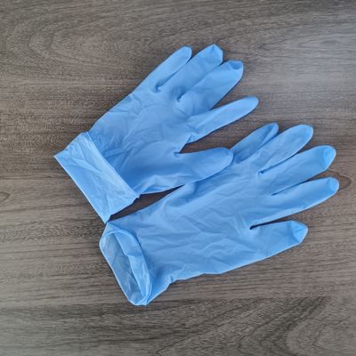Gants jetables Gants de nitrile certifiés CE avec résistance à l'abrasion Parfait pour l'industrie médicale et le laboratoire