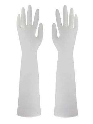 400 mm de longueur Norme de sécurité EN455 Gants certifiés résistants à l'huile Grade AQL2.5 Conçus pour les examens médicaux et les tâches industrielles