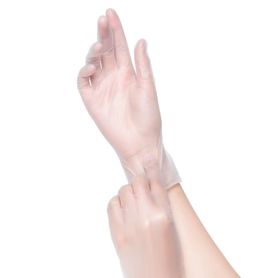 9 pouces de grande 24CM catégorie comestible industrielle de résistance chimique de vinyle des gants jetables
