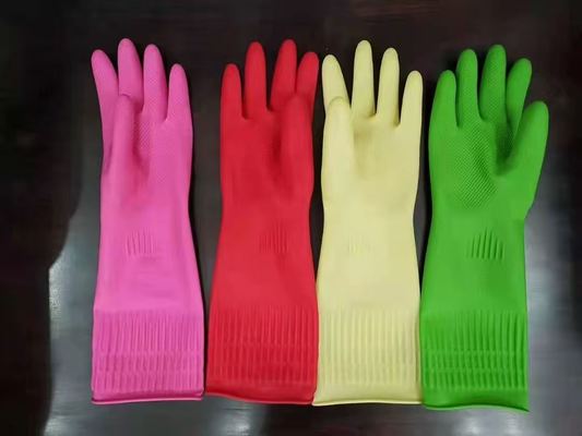 Gants de nettoyage extra longs résistants aux solvants, résistants aux produits chimiques, faciles à nettoyer, gants de protection conçus pour les travaux lourds