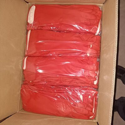 Manchettes extra longues Gants de nettoyage extra longs Longueur 380 mm Flexibles Haute flexibilité Gants réutilisables Conçus pour le nettoyage