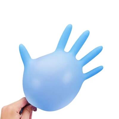 Gant jetable en nitrile certifié CE OEM personnalisable sans poudre gants d'examen de protection médicale