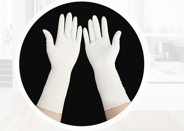 Norme de sécurité EN455 Gants résistants aux acides 100pcs Sac Résistant aux produits chimiques Équipement de protection de qualité industrielle Durable