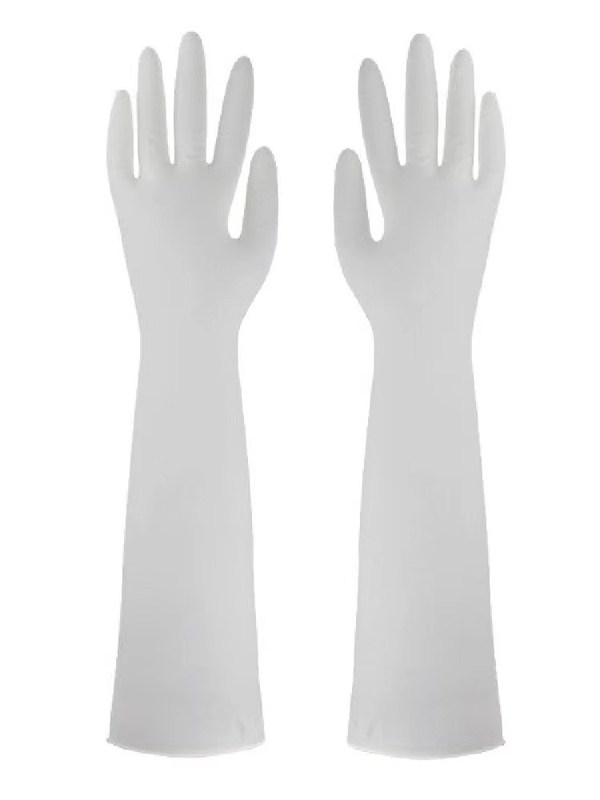 50 sacs Gants jetables en nitrile d'épaisseur de 4 à 6 millilitres Gants de protection certifiés CE pour les industries médicales et les laboratoires