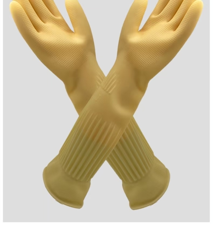 Petites gants en latex à manchette extra longue, jetables et imperméables